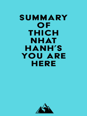 cover image of Summary of Thich Nhat Hanh's You Are Here